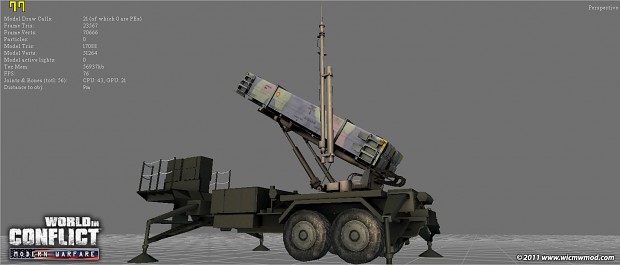 Texturing PAC-3 Missile Canister