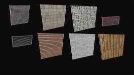 Map props and textures