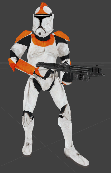 Orange Clone Trooper (Revised)
