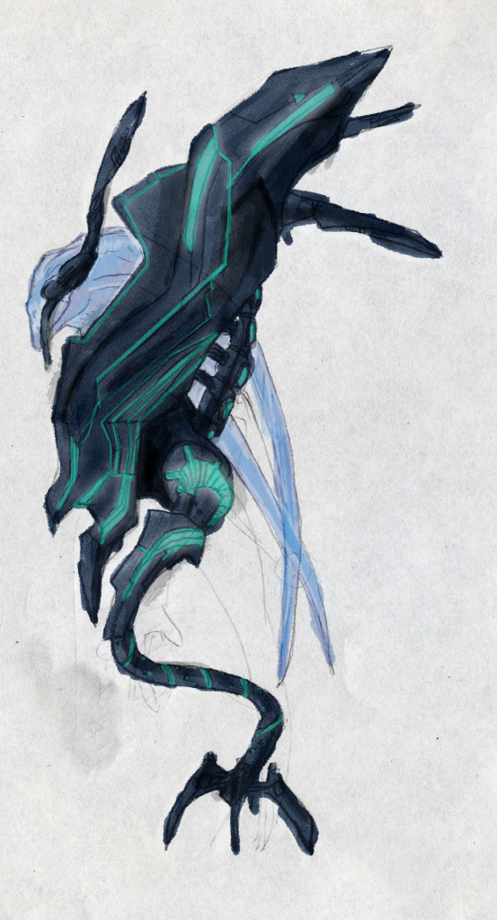 Alien exosuit Bipedal redesign v.01