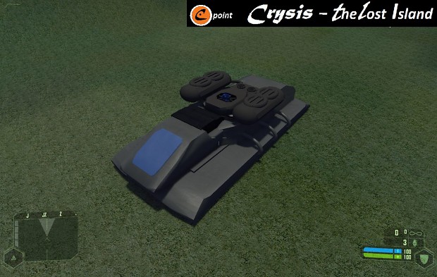 hover vehicle in game (textures wip)