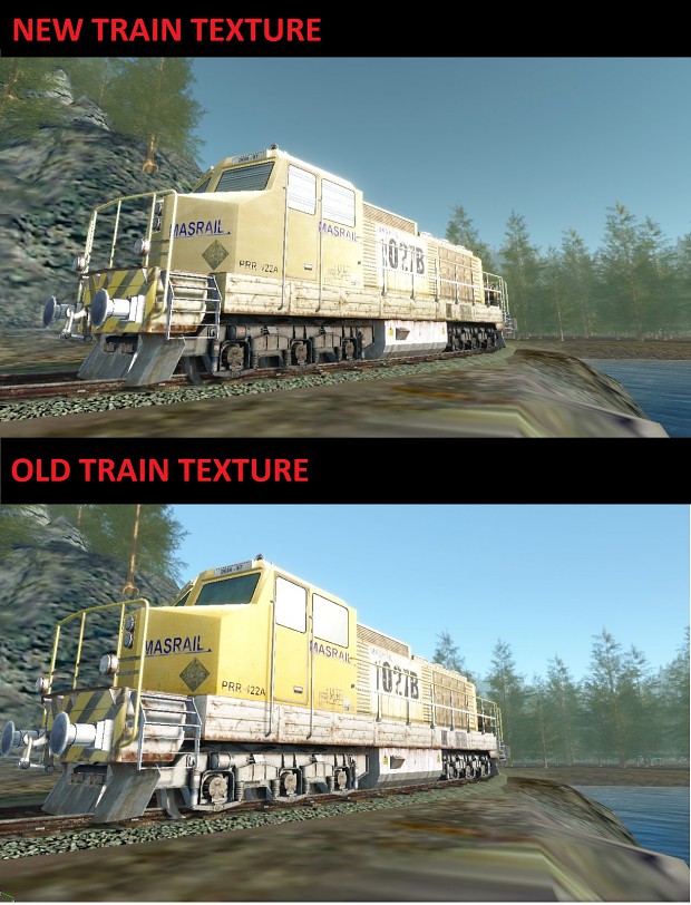 New train texture