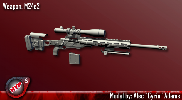 Weapon Model: M24E2 [Work In Progress] 1