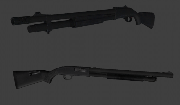 Weapon: Remington 870 and Mossberg 590