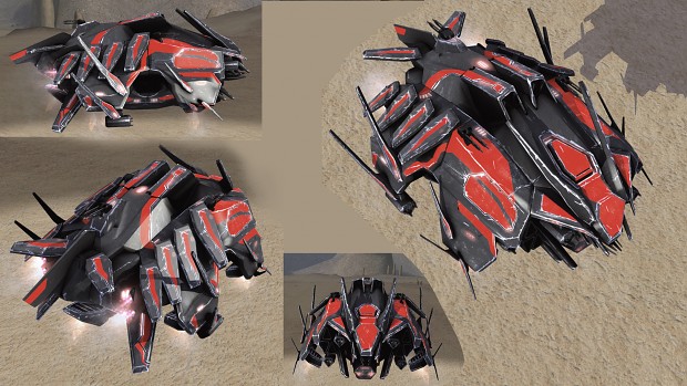 Cybran Epic XP Gunship fortress thingy