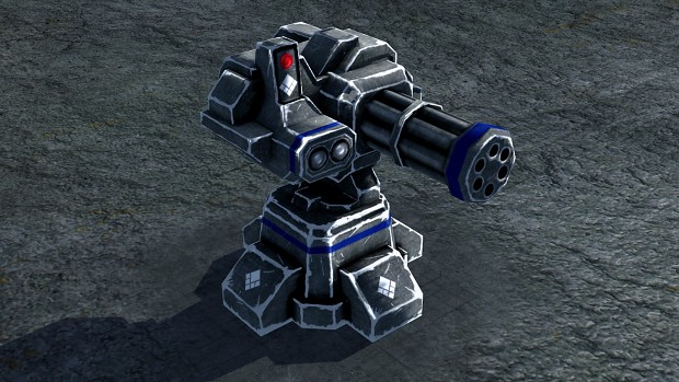 New Gatling  pd textures