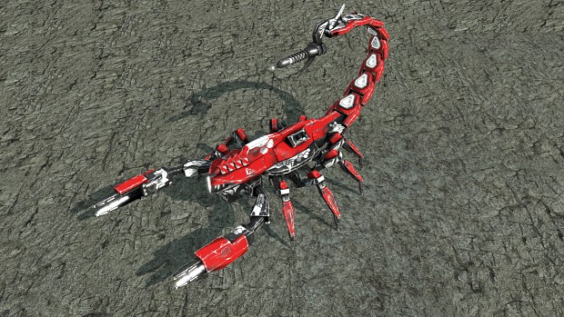 Cybran Scorpian in game updated