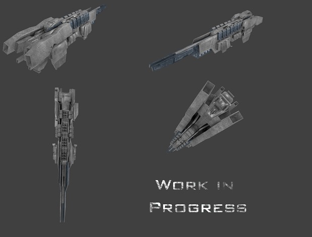 Work in progress renders(with textures)