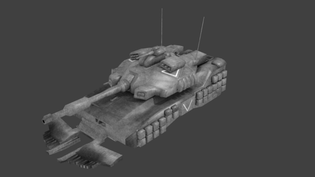 Tank concept with texture
