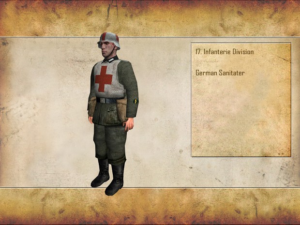 German Infanterie Medic