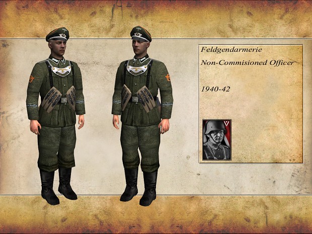 German Feldgendarmerie NCO 1940-1942