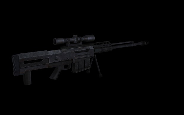 AS50 .50 cal British sniper rifle