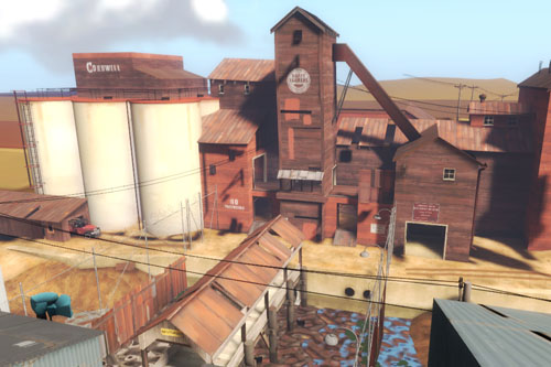 Granary concept from 2Fort map