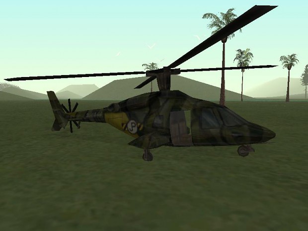 Helicópteros News Maverick — substituto para o GTA San Andreas