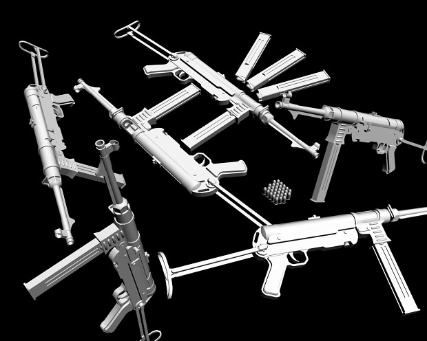 Weapons for B66 ( MP40 and STG44 )
