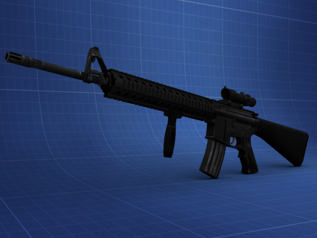 M16A4 Grip Render