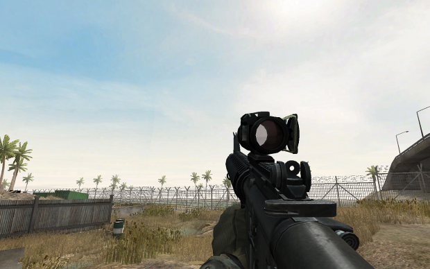M16A4 Grip Red Dot