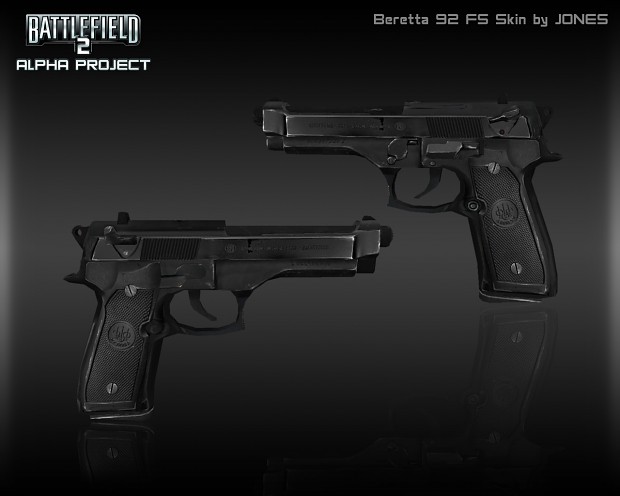 Beretta 92 FS Skin Render