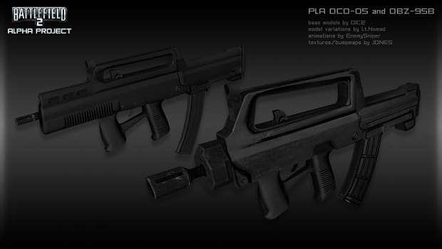 PLA Weapon Renders W.I.P.