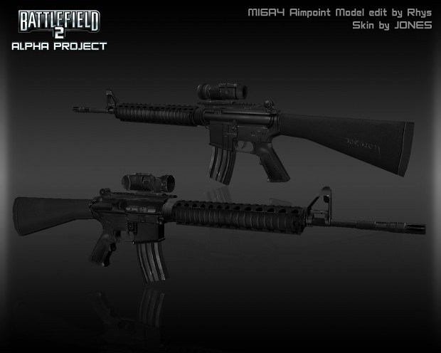 M16A4 Aimpoint Render