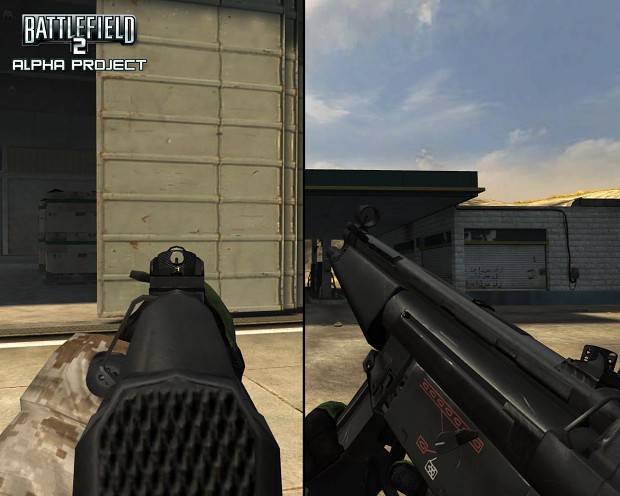 MP5A3 HD Skin and Ironsights