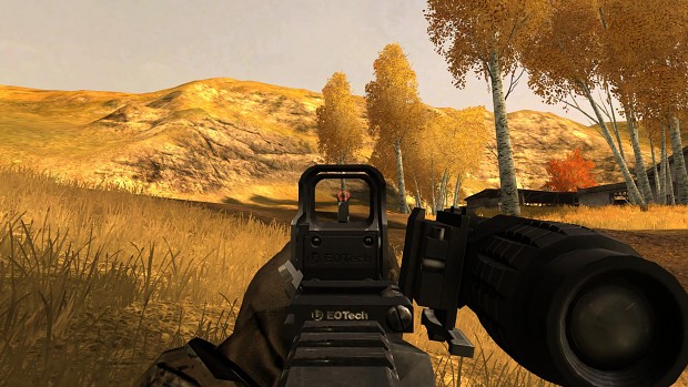EoTech FTS Magnifier Ingame