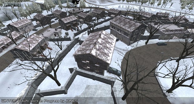 Winter Town Work In Progress Editor Screenshots