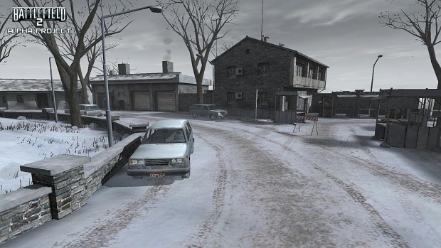Winter Town Ingame and M2A2 Bradely