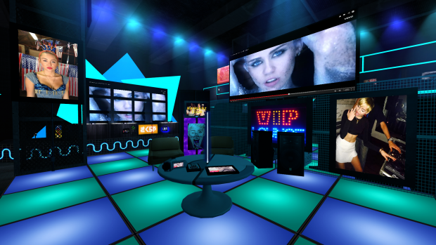 Miley Cyrus VIP Lounge