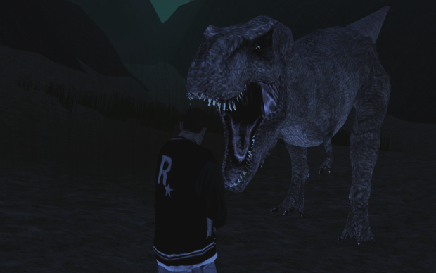 We've got a T-Rex!