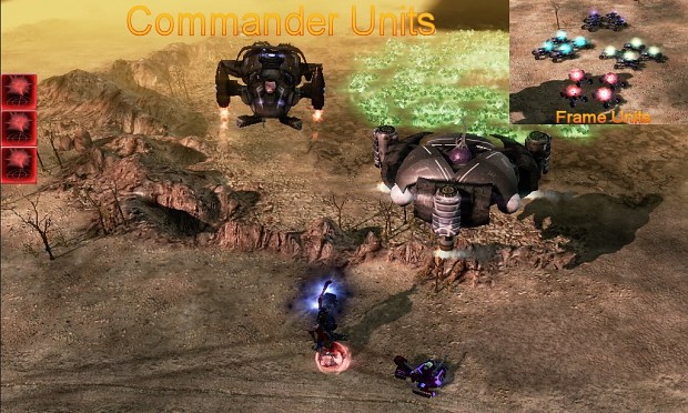 Commander/Frame unit