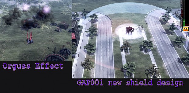 Orguss Effect and new GAP001 Shield System