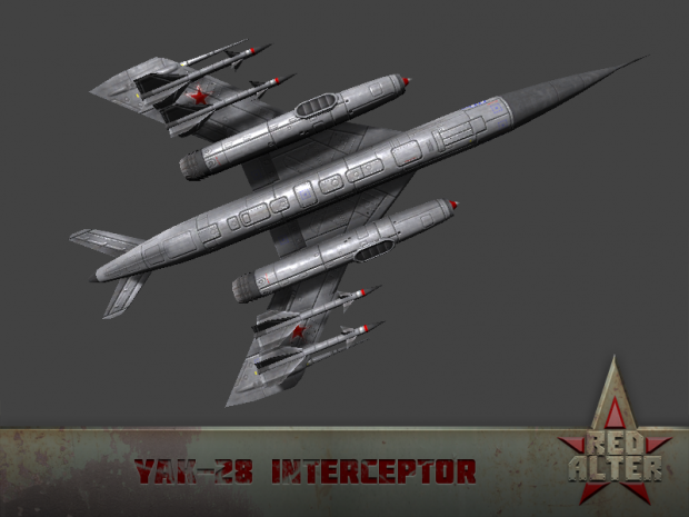 YaK-28 Interceptor render 2