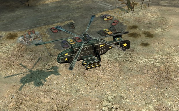 Soviet Helicopter Ingame