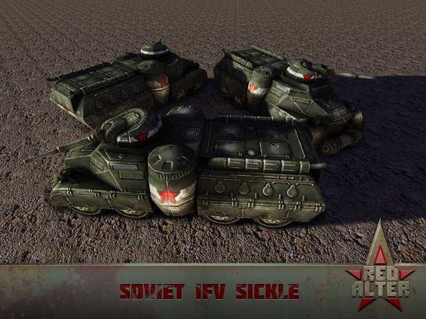 Soviet IVF Sickle render 3