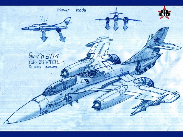 Yak-28 VTOL Concept