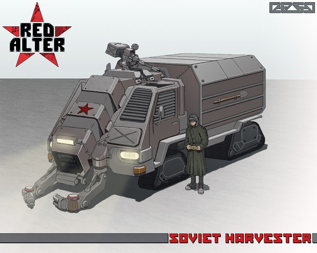Soviet Battle Harvester old concept