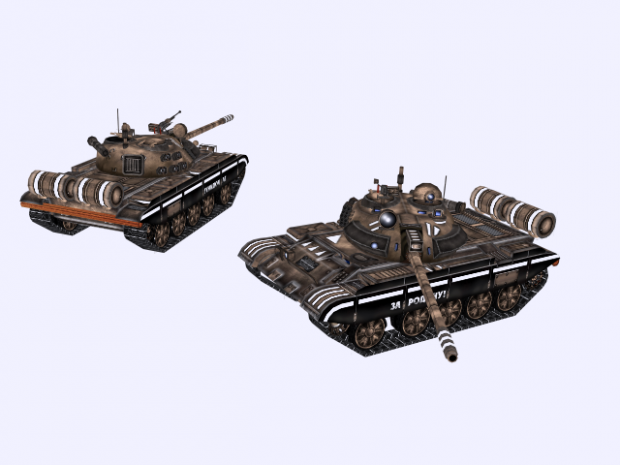 Soviet War-factory, T-55 and PT-76