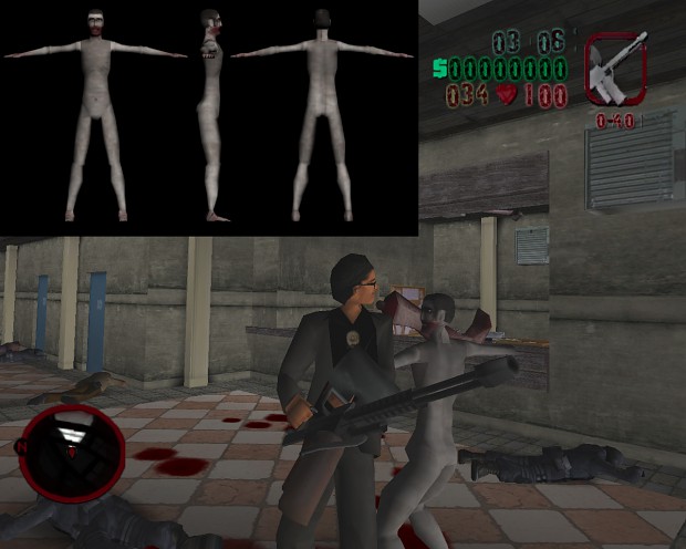 Naked Zombie! image - GTA: Raccoon City Stories mod for ...