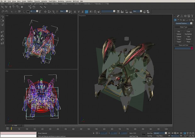 3D Studio Max -- Roach