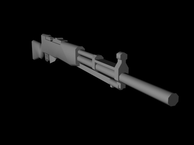 SKS before texturing