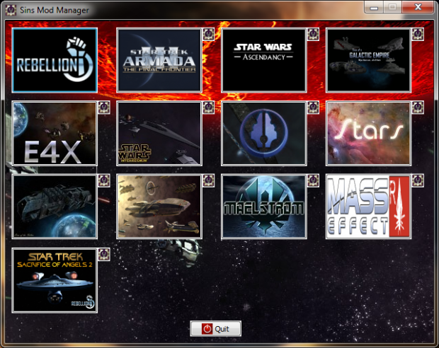Sins Mod Manager