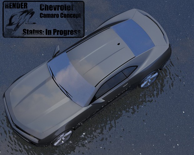 Render Of Chevrolet Camaro Concept