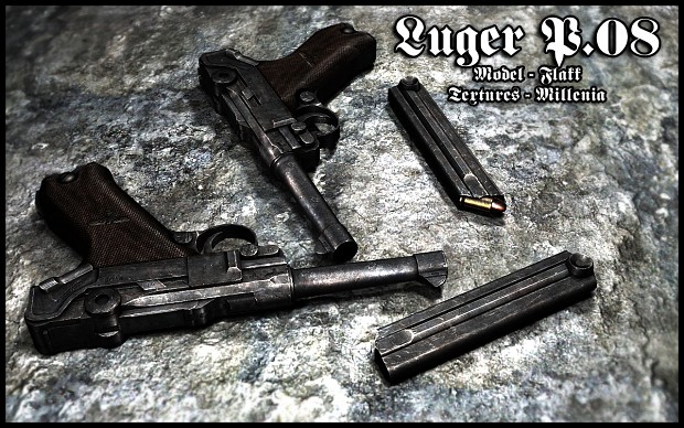 KWC P08 Luger with custom 