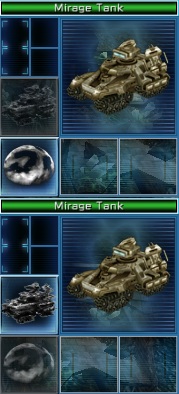 Mirage Tank ability buttons