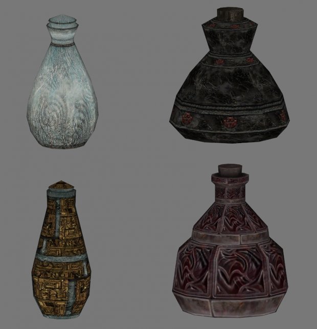 New models for some unique potions