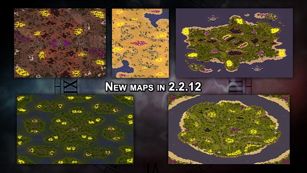 New maps in 2.2.12