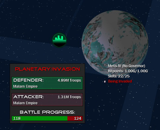 Planetary invasion