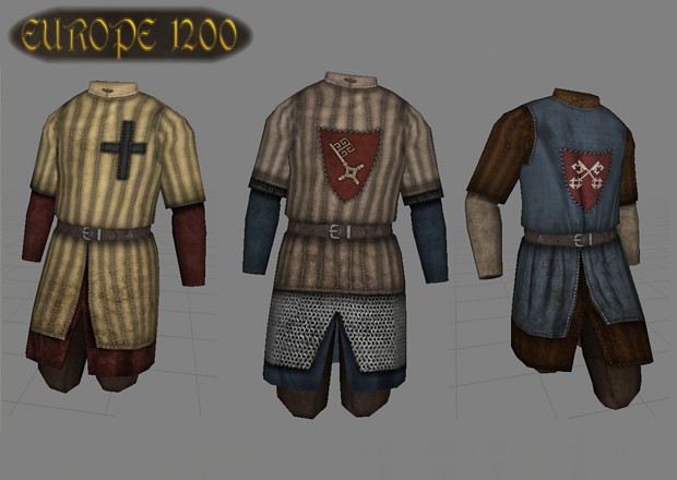 New Mail and Padded Cloth armors