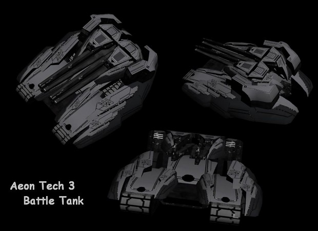 Aeon Tech 3 Battle Tank model